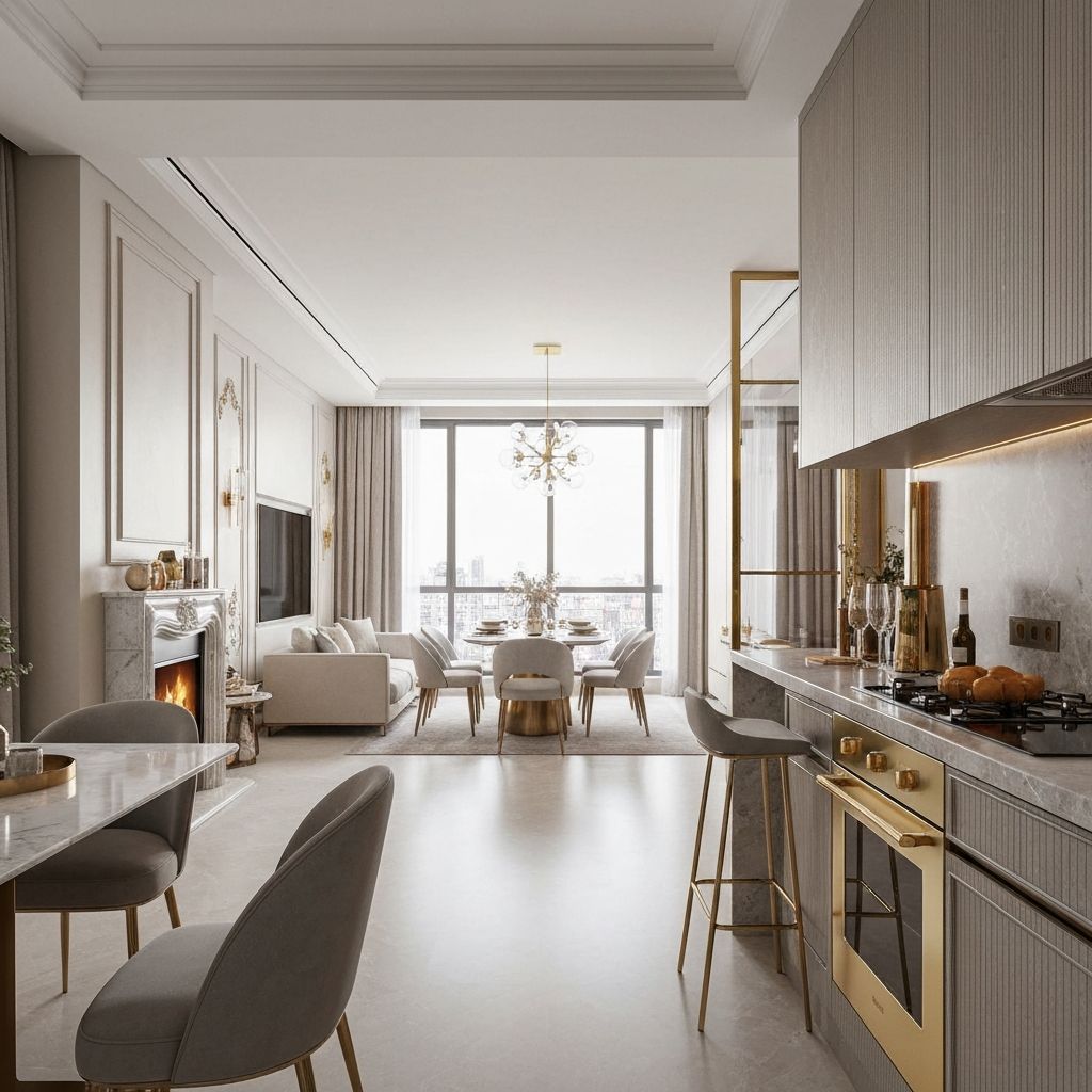 Modern luxury apartment