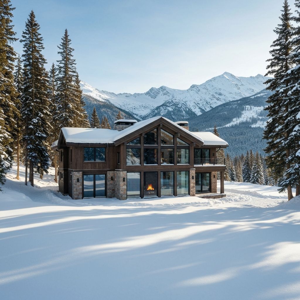 Mountain luxury chalet